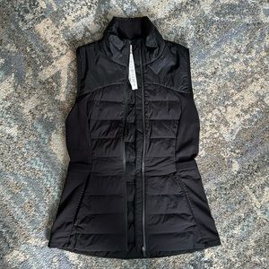 Like New - Down For It All Vest in Black